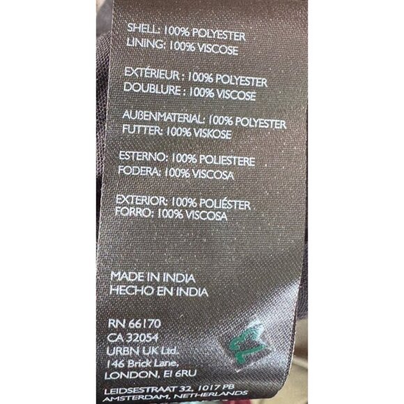 Free People Mini Dress 12 Linney Velvet Bell Long Sleeve Tie Front Mini Dress 12 - Picture 13 of 13